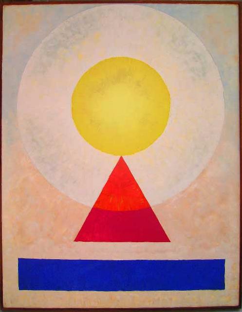 Primary-Metaphysics, 1970(?) oil on canvas, (36"x48")